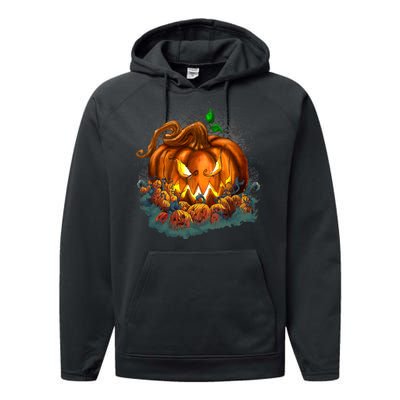 Pumpkin Patch Halloween Performance Fleece Hoodie