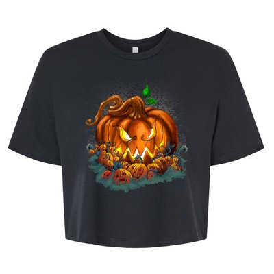 Pumpkin Patch Halloween Bella+Canvas Jersey Crop Tee