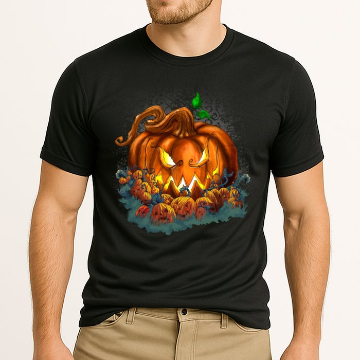 Pumpkin Patch Halloween Cooling Performance Crew T-Shirt