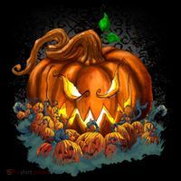 Pumpkin Patch Halloween Button