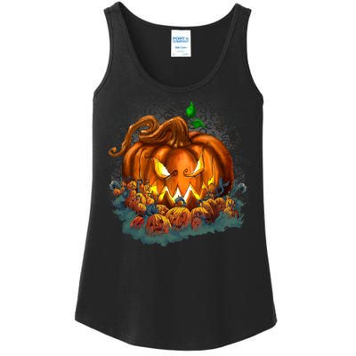 Pumpkin Patch Halloween Ladies Essential Tank