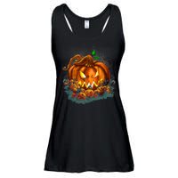 Pumpkin Patch Halloween Ladies Essential Flowy Tank