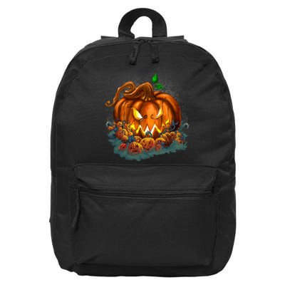 Pumpkin Patch Halloween 16 in Basic Backpack