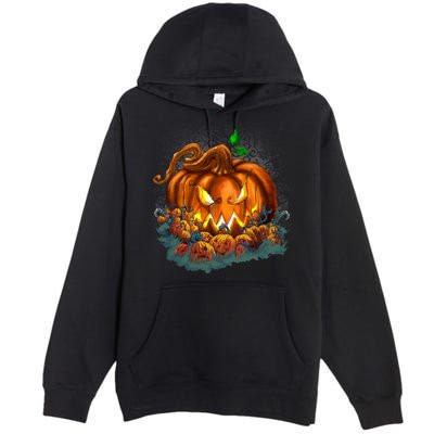 Pumpkin Patch Halloween Premium Pullover Hoodie