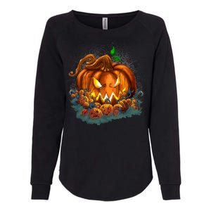 Pumpkin Patch Halloween Womens California Wash Sweatshirt