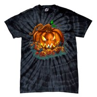 Pumpkin Patch Halloween Tie-Dye T-Shirt