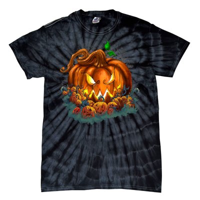 Pumpkin Patch Halloween Tie-Dye T-Shirt