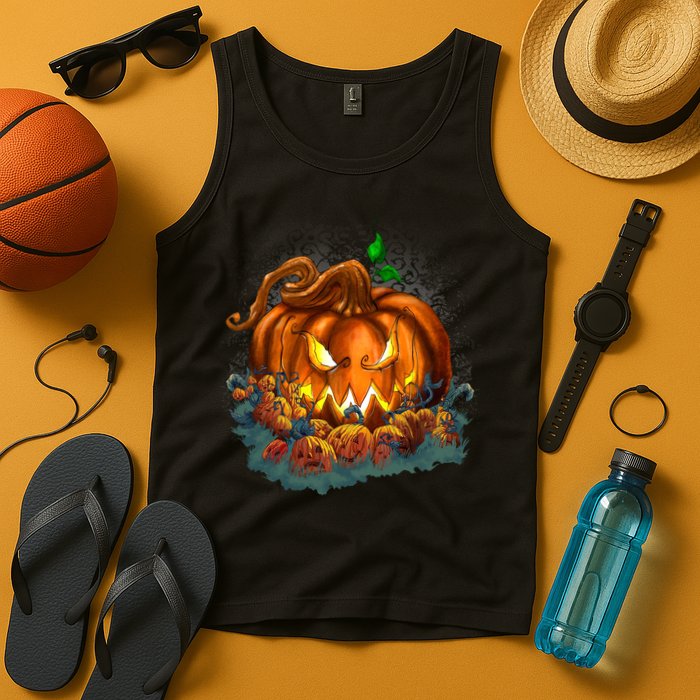 Pumpkin Patch Halloween Tank Top