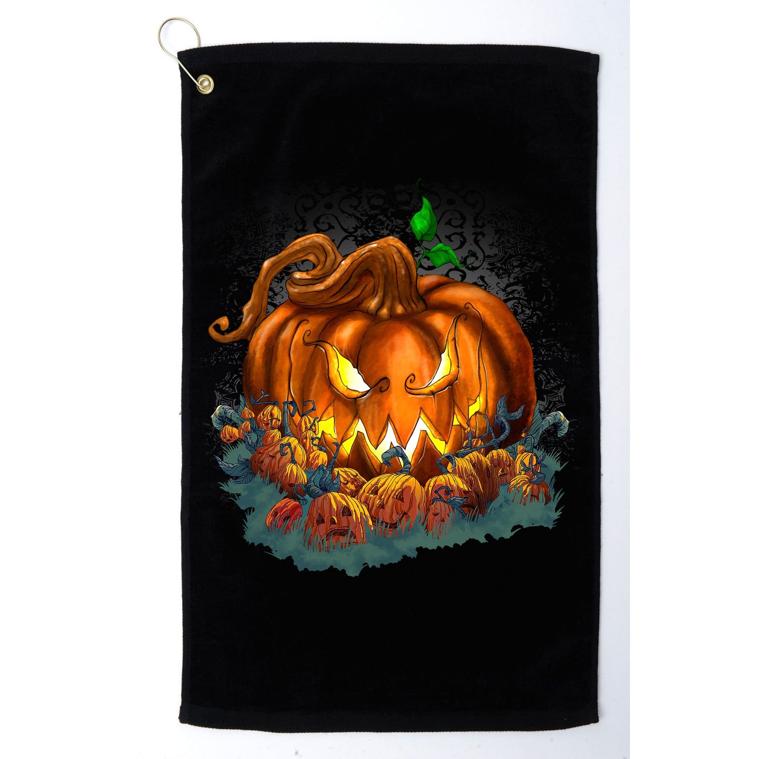 Pumpkin Patch Halloween Golf Towel
