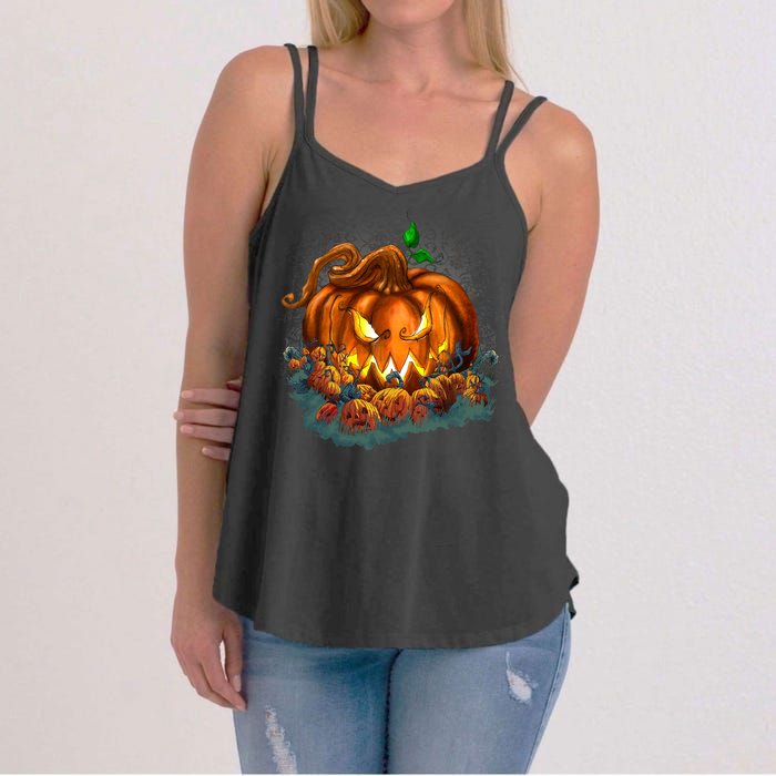 Pumpkin Patch Halloween Women's Strappy Tank