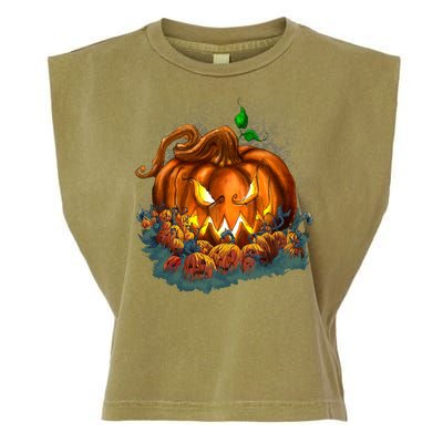 Pumpkin Patch Halloween Garment-Dyed Women's Muscle Tee