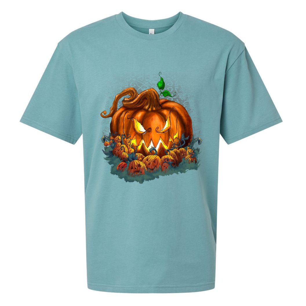 Pumpkin Patch Halloween Sueded Cloud Jersey T-Shirt