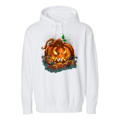 Pumpkin Patch Halloween Garment-Dyed Fleece Hoodie