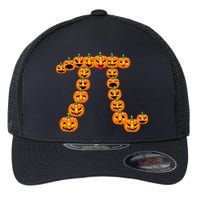 Pumpkin Pi Emoji's Halloween Math 3.14 Flexfit Unipanel Trucker Cap