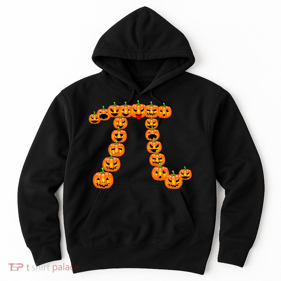 Pumpkin Pi Emoji's Halloween Math 3.14 Hoodie