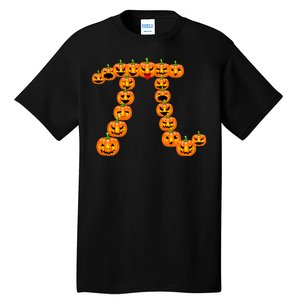 Pumpkin Pi Emoji's Halloween Math 3.14 Tall T-Shirt