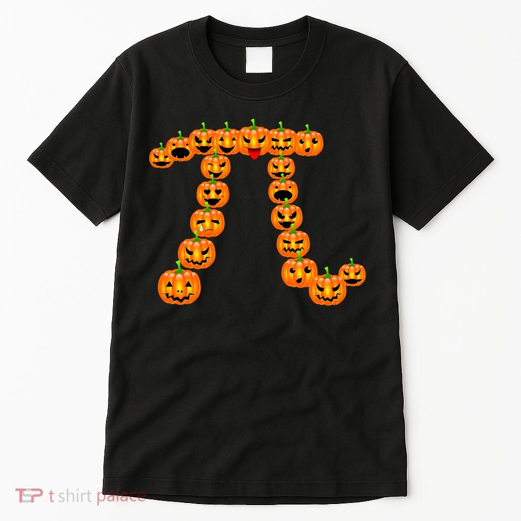 Pumpkin Pi Emoji's Halloween Math 3.14 Tall T-Shirt