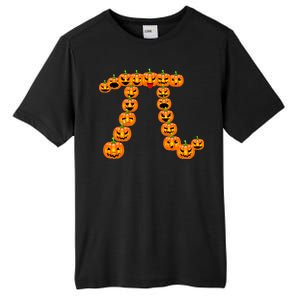 Pumpkin Pi Emoji's Halloween Math 3.14 Tall Fusion ChromaSoft Performance T-Shirt