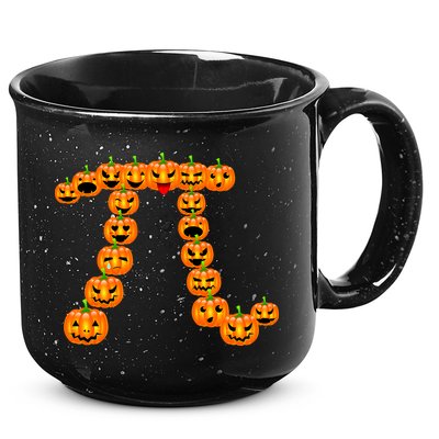 Pumpkin Pi Emoji's Halloween Math 3.14 15oz Campfire Ceramic Mug