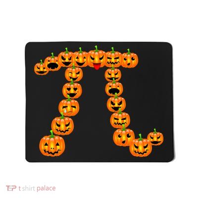 Pumpkin Pi Emoji's Halloween Math 3.14 Mousepad
