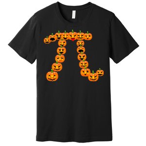 Pumpkin Pi Emoji's Halloween Math 3.14 Premium T-Shirt