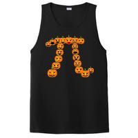 Pumpkin Pi Emoji's Halloween Math 3.14 PosiCharge Competitor Tank