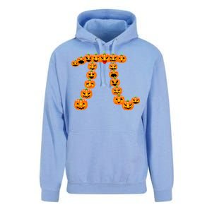 Pumpkin Pi Emoji's Halloween Math 3.14 Unisex Surf Hoodie