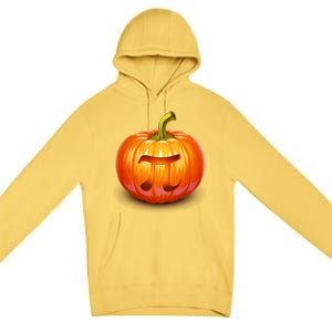 Pumpkin Pi Jack O Lantern Premium Pullover Hoodie