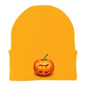 Pumpkin Pi Jack O Lantern Knit Cap Winter Beanie