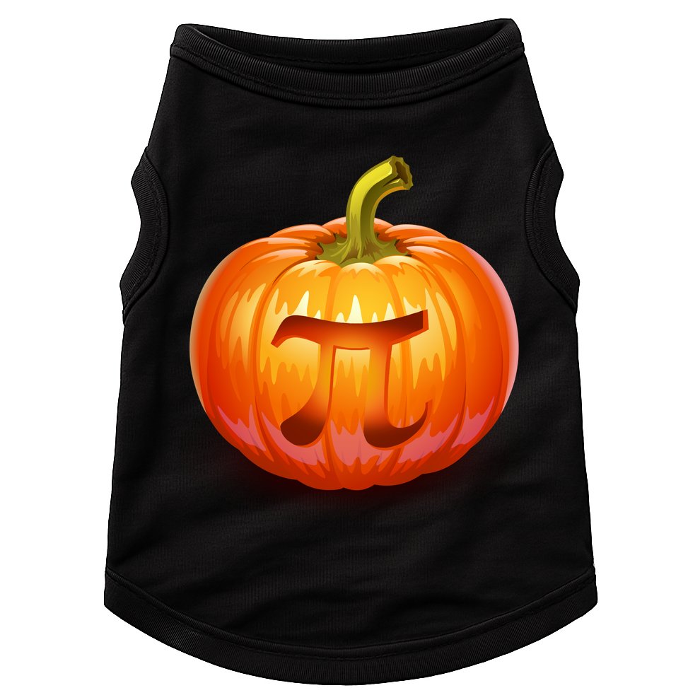 Pumpkin Pi Jack O Lantern Doggie Tank