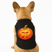 Pumpkin Pi Jack O Lantern Doggie Tank