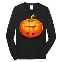 Pumpkin Pi Jack O Lantern Long Sleeve Shirt