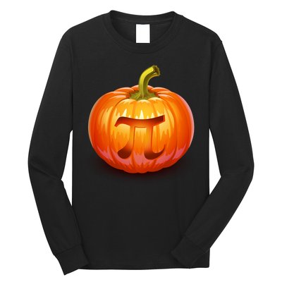 Pumpkin Pi Jack O Lantern Long Sleeve Shirt