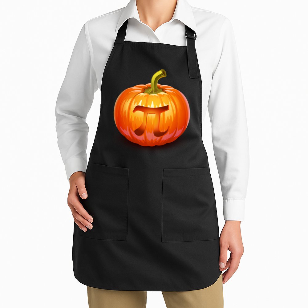 Pumpkin Pi Jack O Lantern Apron