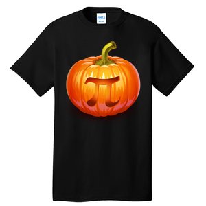 Pumpkin Pi Jack O Lantern Tall T-Shirt