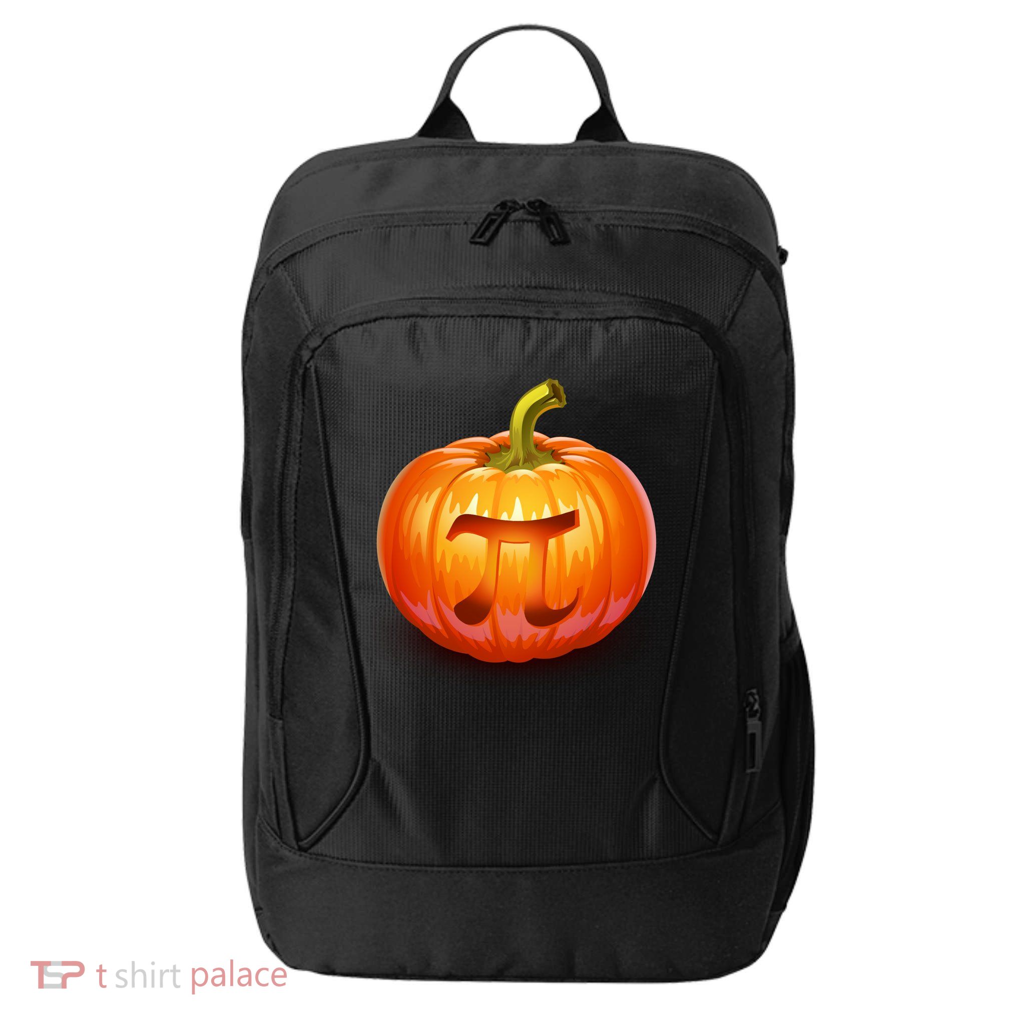Pumpkin Pi Jack O Lantern City Backpack
