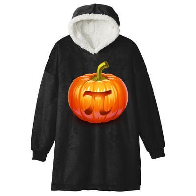 Pumpkin Pi Jack O Lantern Hooded Wearable Blanket