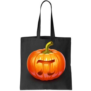 Pumpkin Pi Jack O Lantern Tote Bag