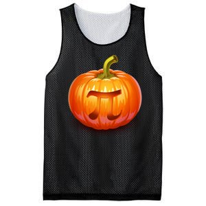 Pumpkin Pi Jack O Lantern Mesh Reversible Basketball Jersey Tank