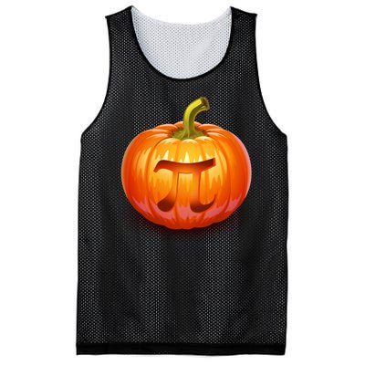 Pumpkin Pi Jack O Lantern Mesh Reversible Basketball Jersey Tank