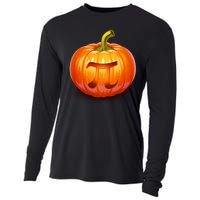 Pumpkin Pi Jack O Lantern Cooling Performance Long Sleeve Crew