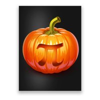 Pumpkin Pi Jack O Lantern Poster