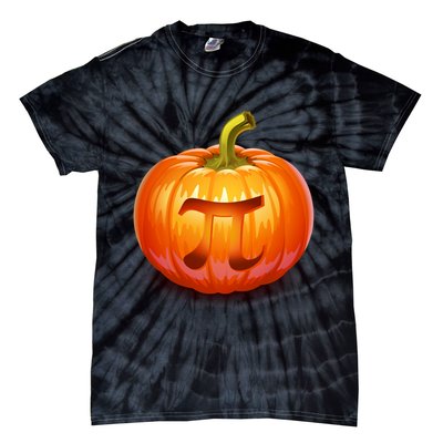 Pumpkin Pi Jack O Lantern Tie-Dye T-Shirt