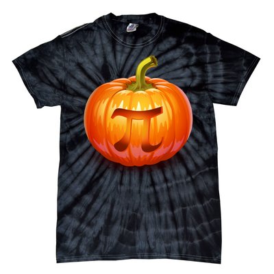 Pumpkin Pi Jack O Lantern Tie-Dye T-Shirt