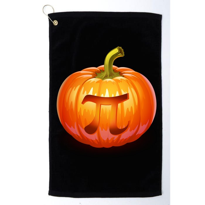 Pumpkin Pi Jack O Lantern Golf Towel