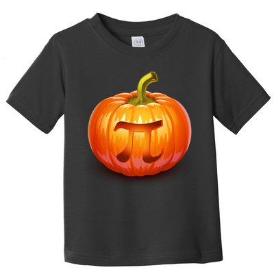Pumpkin Pi Jack O Lantern Toddler T-Shirt