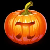 Pumpkin Pi Jack O Lantern Visor