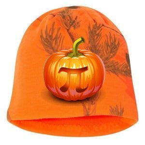 Pumpkin Pi Jack O Lantern Kati - Camo Knit Beanie