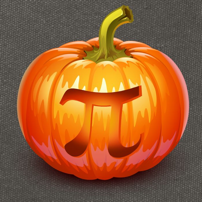 Pumpkin Pi Jack O Lantern Cotton Canvas Backpack