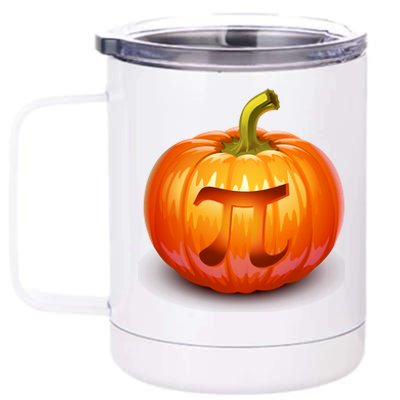 Pumpkin Pi Jack O Lantern 12 oz Stainless Steel Tumbler Cup